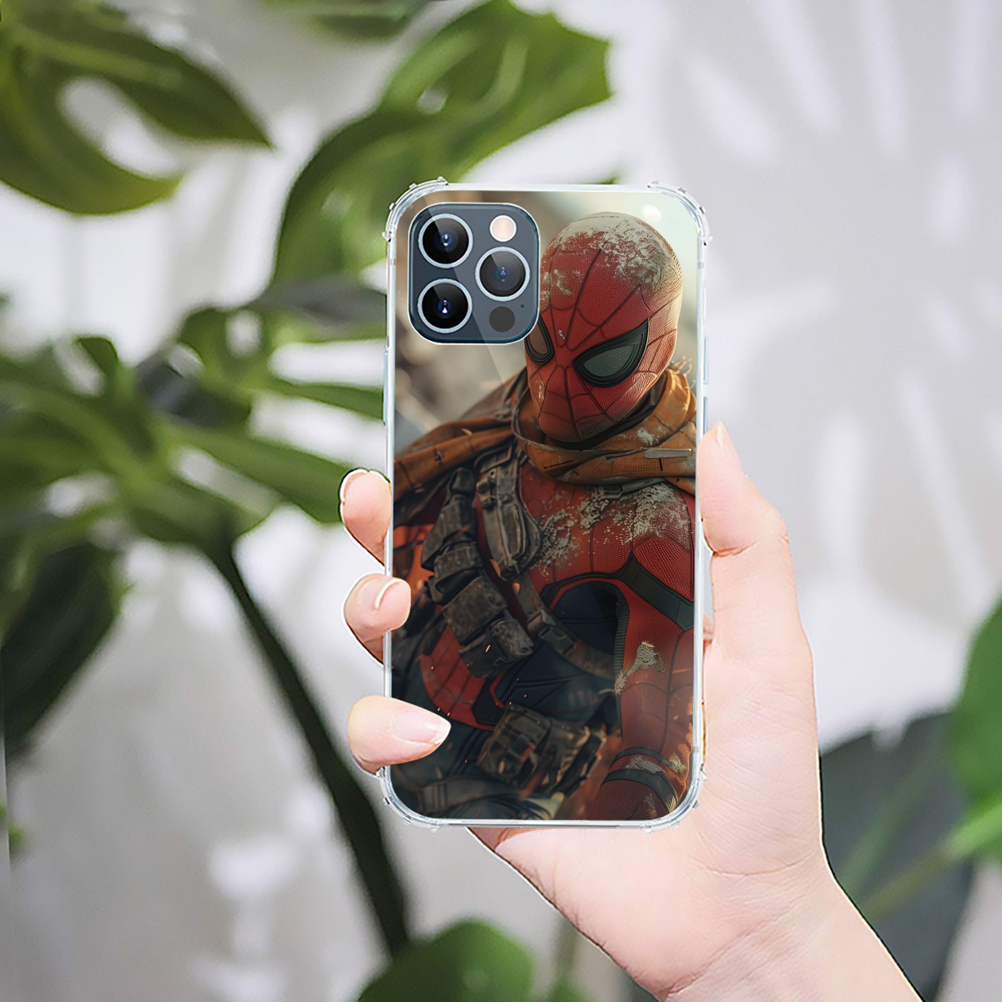 （画像用） Deadpool デッドプール 【iPhone 12シリーズ対応】透明スマホケース（クリアソフトケース）